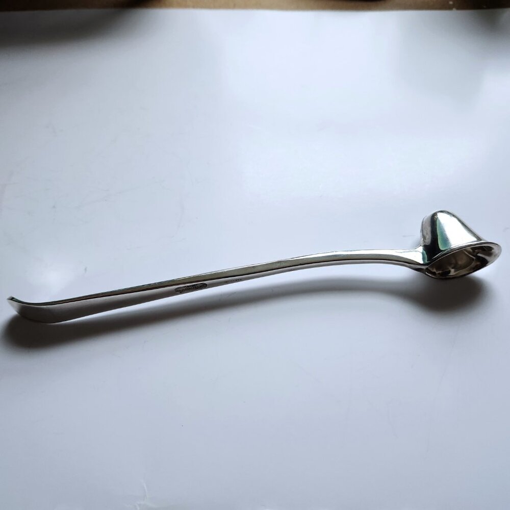 Vintage Silverplated Candle Snuffer F.B.R. Rogers E.P. Zinc 9.75" Made in Italy